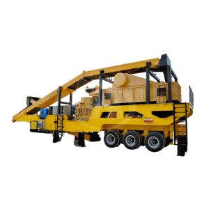 MP-VSI Series Mobile Crushing Plant For Construction Construction / Quarry