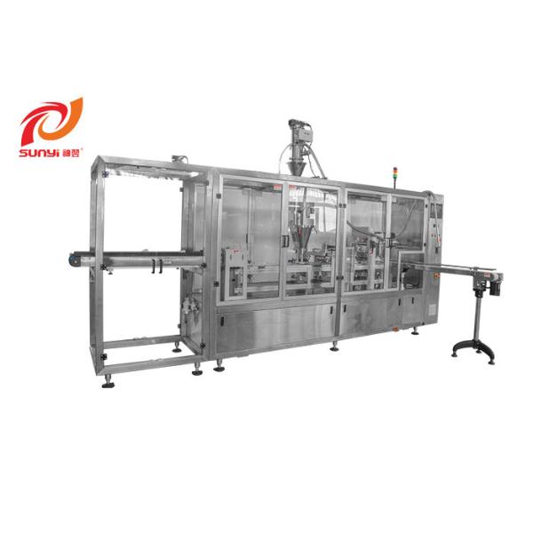 Quality Spice Powder Four Lanes Filling Sealing Machine/ Tea / Coffee Filling Machine wholesale