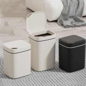 Cheap Household Low Consumption and Long Life Intelligent Electronic Motion Induction Plastic Trash Can for sale