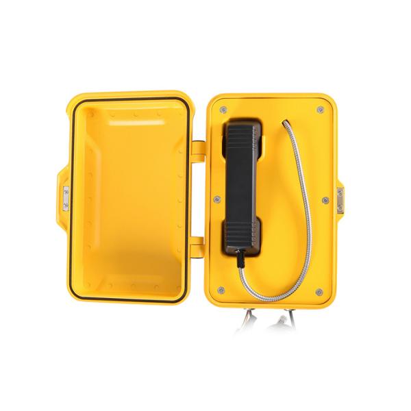 Robust Construction Industrial Analog Telephone With Fast - Fit Terminal