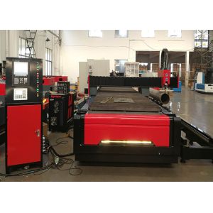 Thick Metal Plate And Steel Tube CNC Plasma Cutting Machine With USA Hypertherm