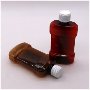 Customizable Color 250ml PET Liquid Mouthwash Plastic Bottle Sealing Type SCREW