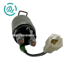 EexcavaStart Excavator Starter Solenoid SS-1211 12V OEM 803699675 for 4D84