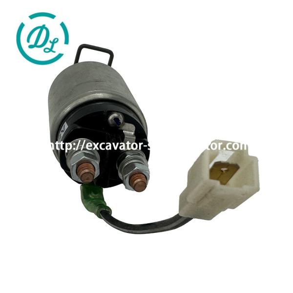 EexcavaStart Excavator Starter Solenoid SS-1211 12V OEM 803699675 for 4D84