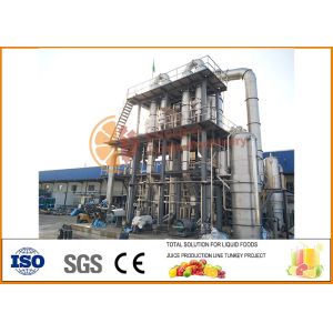 Complete Tomato Processing Line 1965t/h Cooling water Consumption