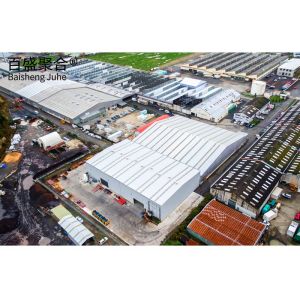 Large Span Building Steel Structure Workshop for Solid H-shape Steel Beam Main