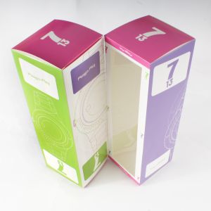 Paper personalized Customized Boxes Printing with PVC Window for Packaging