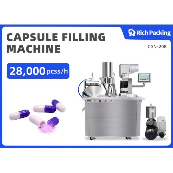 Customizable and Semi Automatic Capsule Filling Machine for Pharmaceutical