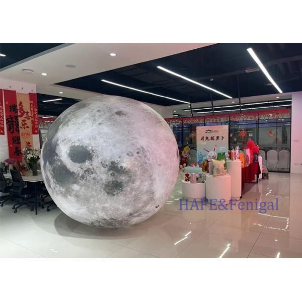 Fully Printed Moon 2m 3m White / RGB LED Decorative Atmosphere Balloon Light