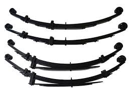 China 7 Leaf Trailer Slipper Leaf Springs 1637mm 265kg For Trailer Suspension ODM on sale