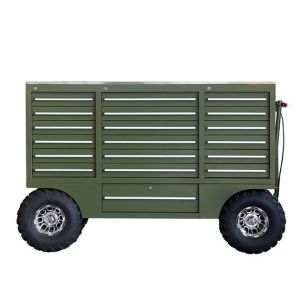 China Professional Hand Trolley Cart Made of Cold Rolled Steel for Easy Garage Organization on sale