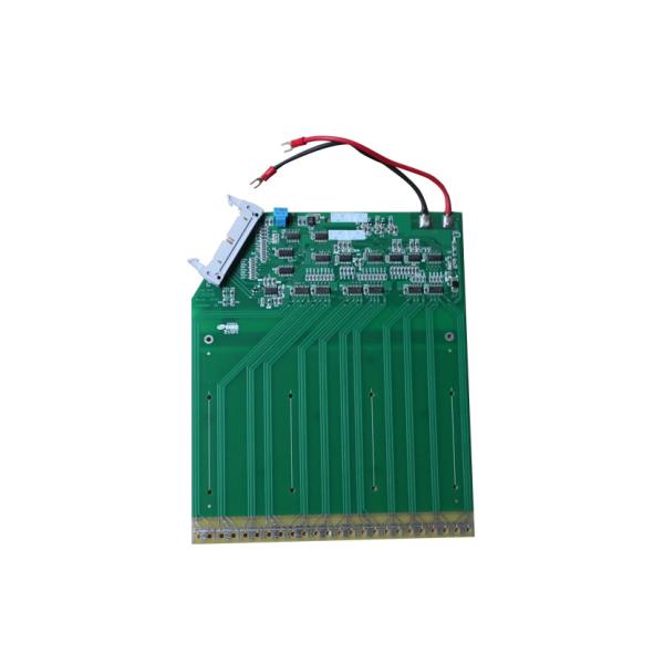 Green Jacquard Label Loom Breadboard Circuit Panel