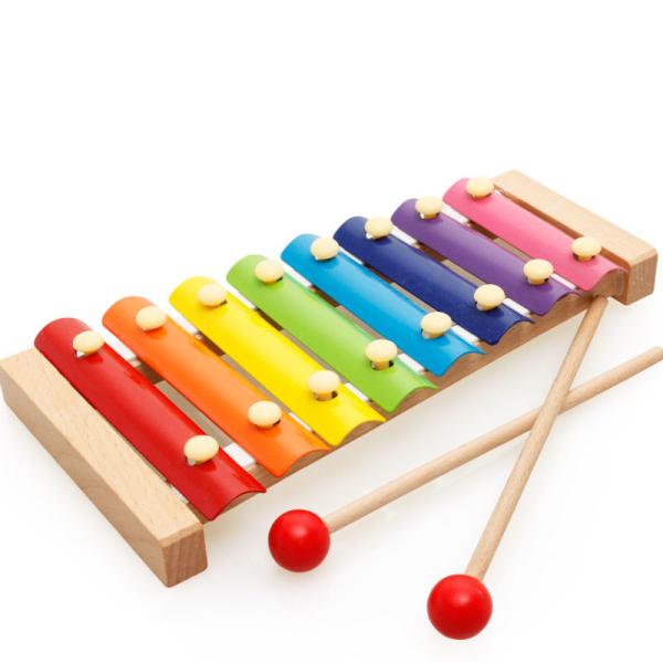 Quality 8 Notes Piano And Xylophone Toy With Wooden Frame wholesale