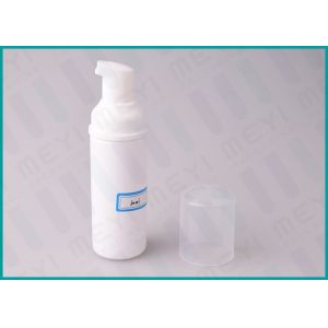 60 ML White Solid Color PET Foam Soap Pump Bottle For Hand Wash Liquid