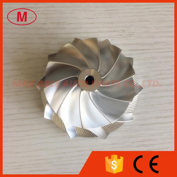 Quality GT3584R GEN II 10+0 blades point milling 67.30/84.44mm performance air curve turbo billet compressor wheel wholesale
