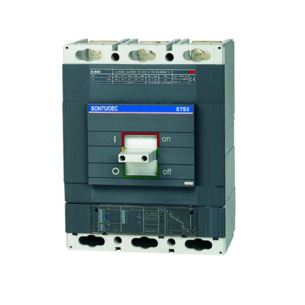 Quality 3Pole 4Pole  Mccb Moulded Case Circuit Breaker , 630A Electrical Mccb Protection wholesale