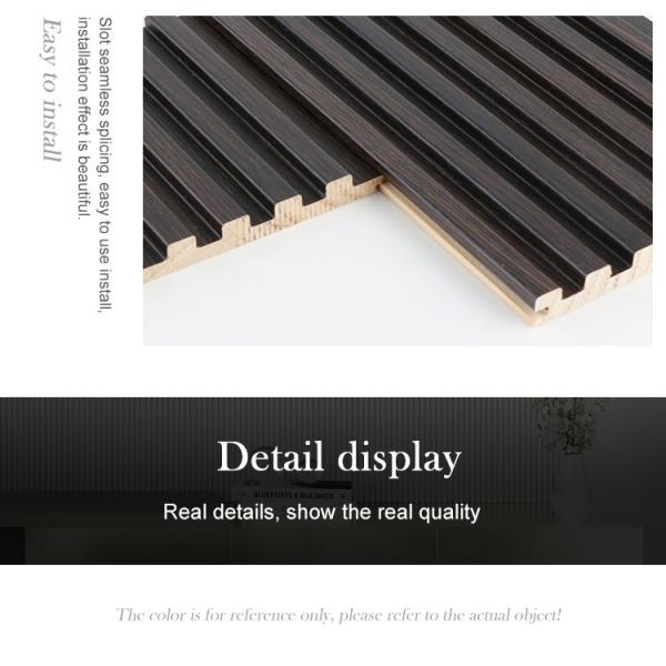 Moisture-Proof And Moth-Proof Solid Wood Grating Bamboo Wood Fiberboard