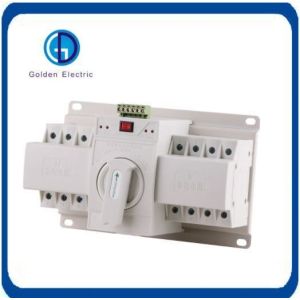 Electric Dual Power 4 Pole Transfer Switch 10A Easy Operation with Safety