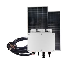 Ip65 Solar Grid Tie Micro Inverter Silver WVC-350 Solar Panel Inverter
