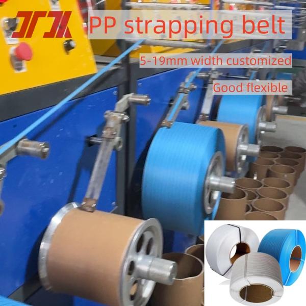 280KG/H Capacity PP Strap Making Machine With Automatic Winder And 4 Net