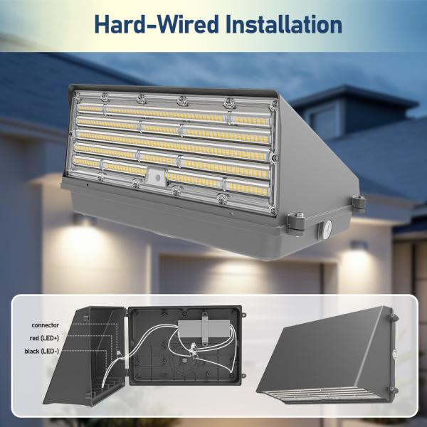 Competitive Price Adjustable Waterproof IP65 80W 60W 40W Full Cut Off Street Outdoor Wallpack Lamp Led Wall Pack Light Led