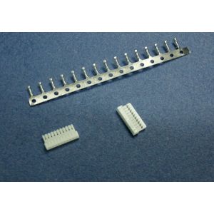 White Wire Board Connector With Phosphor Bronze 1mm Without Mating Lock