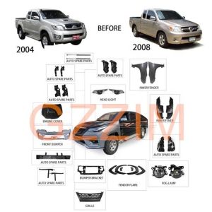 Fortuner 2004-2012 Car Body Kit Front Facelift Kit