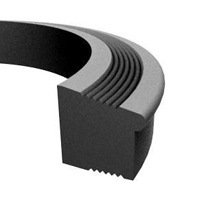 Black Color Customized Size Hammer Union Seals For Oil Drilling Industry