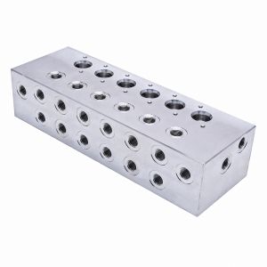 Hydraulic Manifold Block CNC Machining Factory Offering Structural Optimization