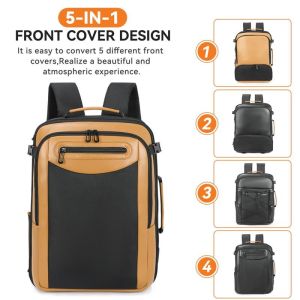 Water Resistant Anti Theft Business Custom Travel Backpack with USB Charging