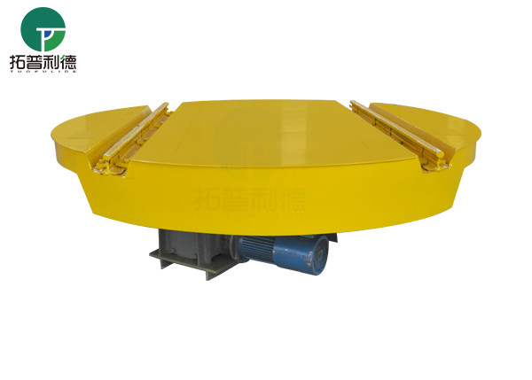 Heavy Duty Railway 360 Degree Motorized Electric Workshop Turntable