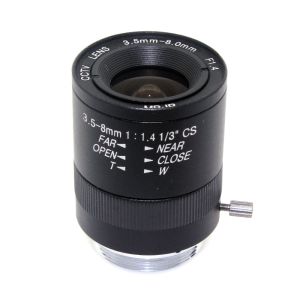 1/3 Machine Vision 8mm Metal Digital Varifocal Lens