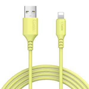 1m/2m Silicone Data Cable For Fast Data Transfer And 3A Charging 480Mbps USB2.0
