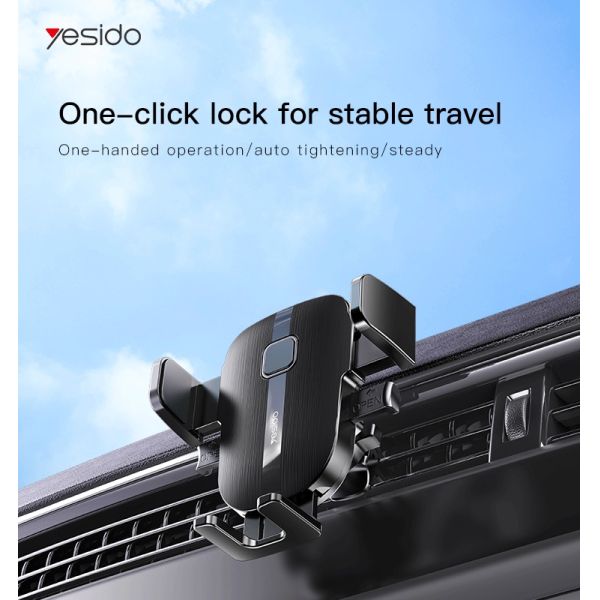 Quality 360 Rotating Car Phone Holder with Gravity Reaction for 4-7 Inch Phones - Universal Air Vent Mount wholesale