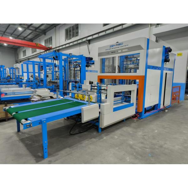 Stacking and Flute Laminating System with Auto Flip Flop Stacker Machine for