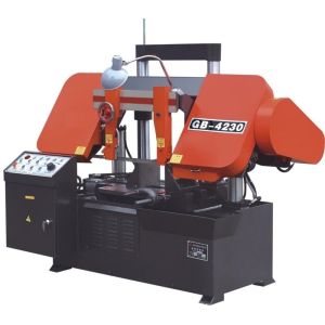 GB4230 metal band sawing machine double column hydraulic automatic feed