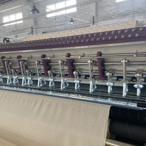 WV15 11KW Computerized Multi Needle Quilting Machine For Mattress 25.4mm Needle