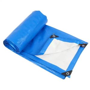 Tarpaulin Extra Heavy Duty Waterproof Cover Tarp Ground Sheet Mesh 250GSM