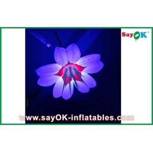 Beautiful Customized Inflatable Lighting Decoration Led Inflatable Flower For
