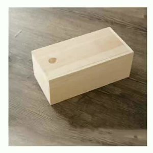 CARB Customized Unfinished Wooden Craft Boxes Bulk Timber Wooden Box