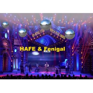 Mall Stage Decorataion 1.5m 2m 3m Inflatable Mirror Balloon