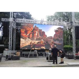 IP65 Outdoor Smart P10 LED Display Screen Full Color 14 bit For Advertising