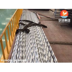 ASTM A312 (ASME SA312) TP310S SS Corrugated Tubes For Heat Exchanger
