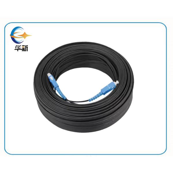 FTTH Network Pre Connectorized Drop Cable End To End Patchcord SM Simplex Duplex
