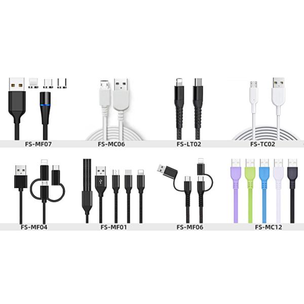 Durable 3A Nylon Braided Micro USB Cable For Android Phone