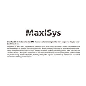 Autel Maxisys MS908 Automotive Diagnostic Scanner Tool Connected MaxiFlash Elite