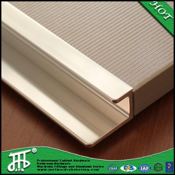 Quality aluminum extrusion profile handle extrusion bedroom wardrobe drawer aluminum handles wholesale