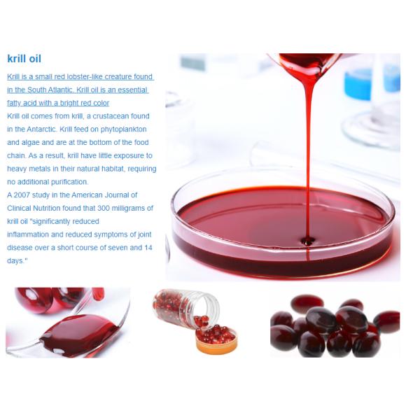 Brain Health Omega 3 EPA DHA Antarctic Krill Oil Softgel with Astaxanthin