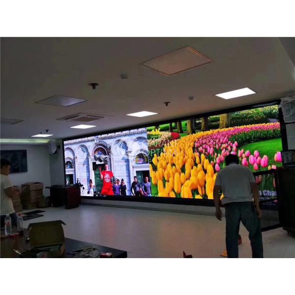 Indoor small pitch 400x300mm die casting aluminum P1.25 SMD led display screen with Nova Star receiving card