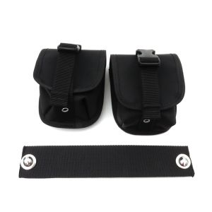 Adjustable Bcd Pouch 1KG 2KG Scuba Diving Weight Pocket For Underwater Snorkeling Surfing